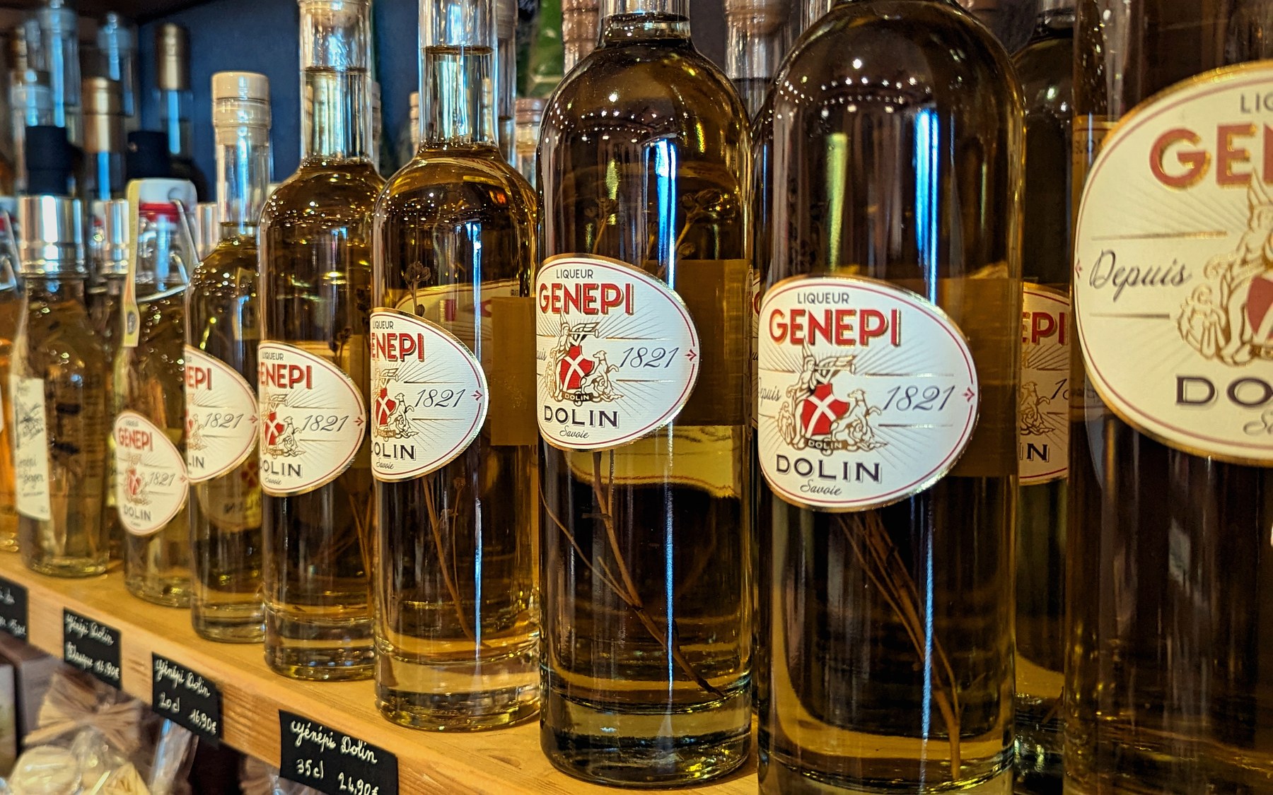 Génépi et liqueurs de montagne