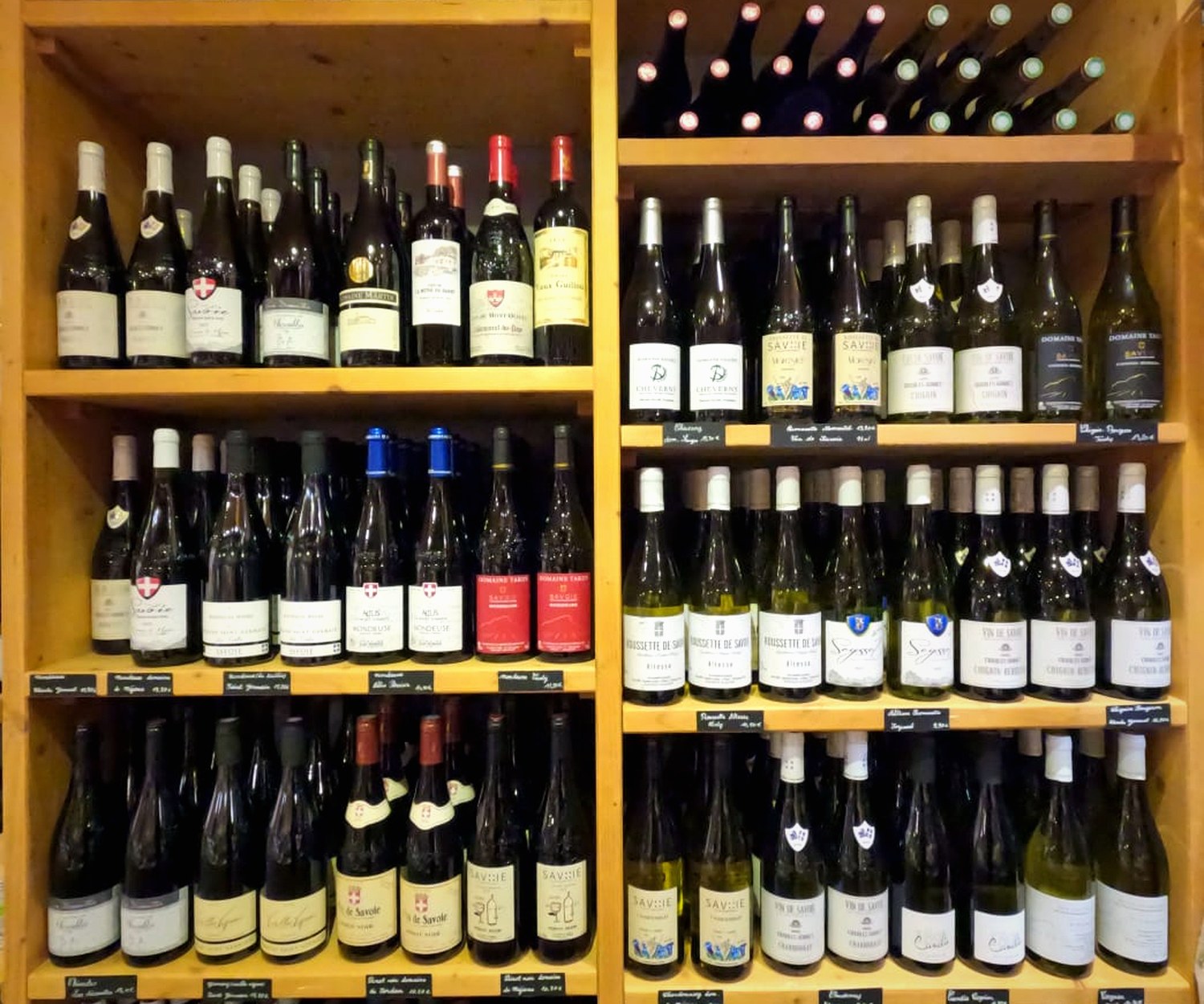 La cave à vins